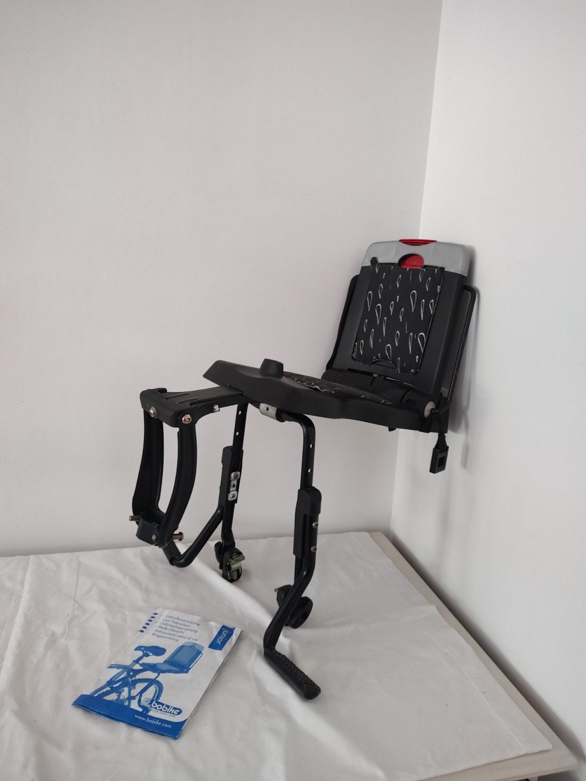 Bobike Junior inklapbaar achterzitje, Gebruikt, 15 t/m 36 kg, Onbekend, Ophalen of Verzenden