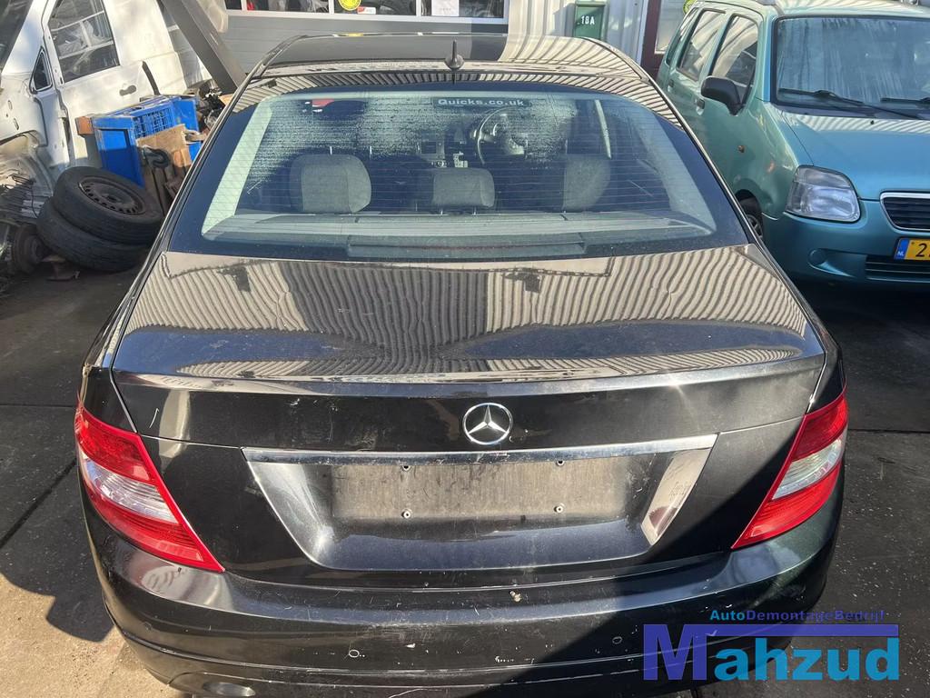 MERCEDES C KLASSE W204 ZWART 197 achterklep 2007-2011, Auto-onderdelen, Gebruikt, Mercedes-Benz AG, Deur, Mercedes-Benz