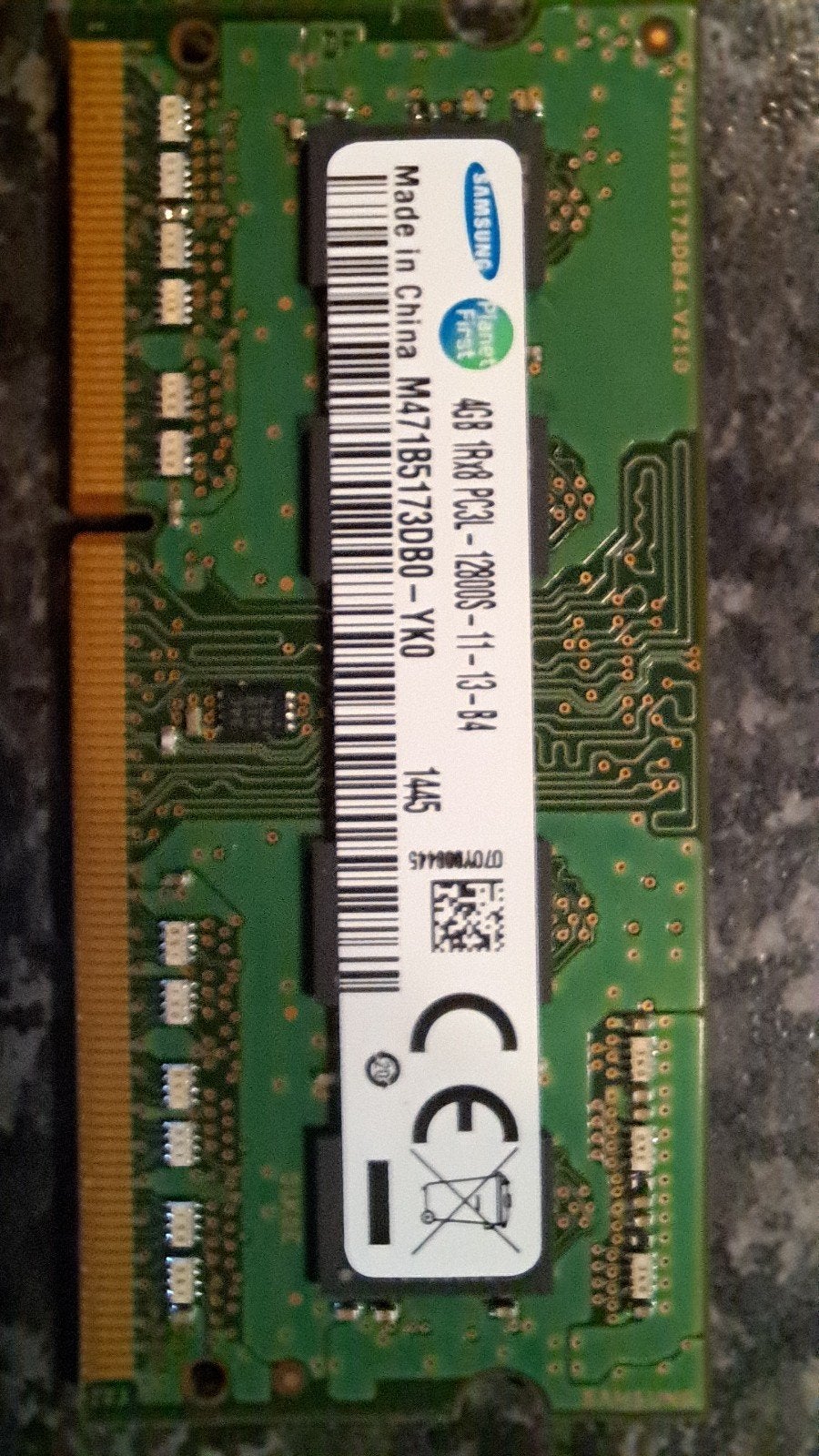 Samsung 4GB DDR3 RAM Geheugenmodule voor Laptop, Computers en Software, RAM geheugen, Gebruikt, DDR3, Ophalen of Verzenden, Laptop