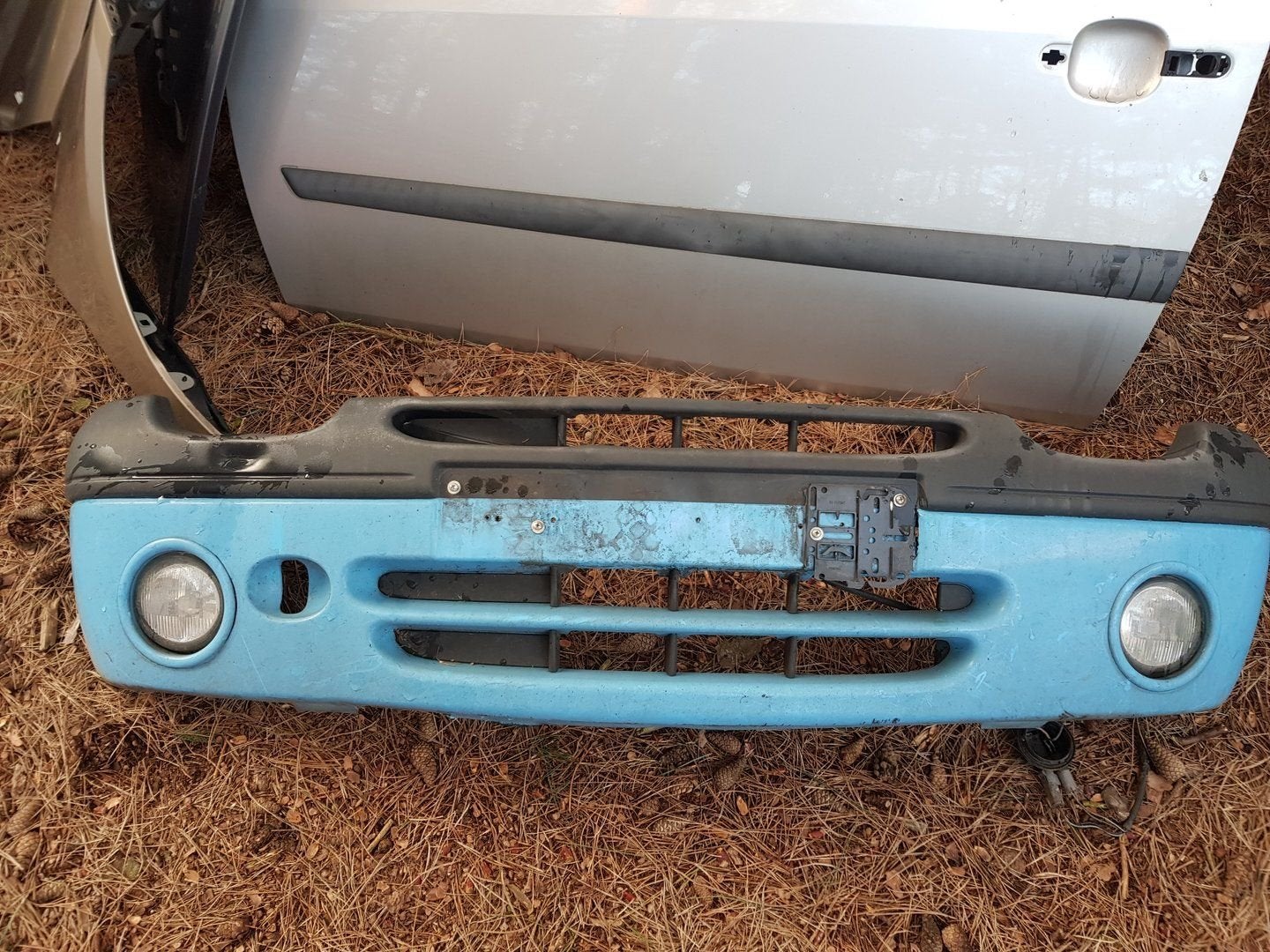 RENAULT TWINGO VOORBUMPER BJ 93 TOT 2003, Gebruikt, -, Voor, -