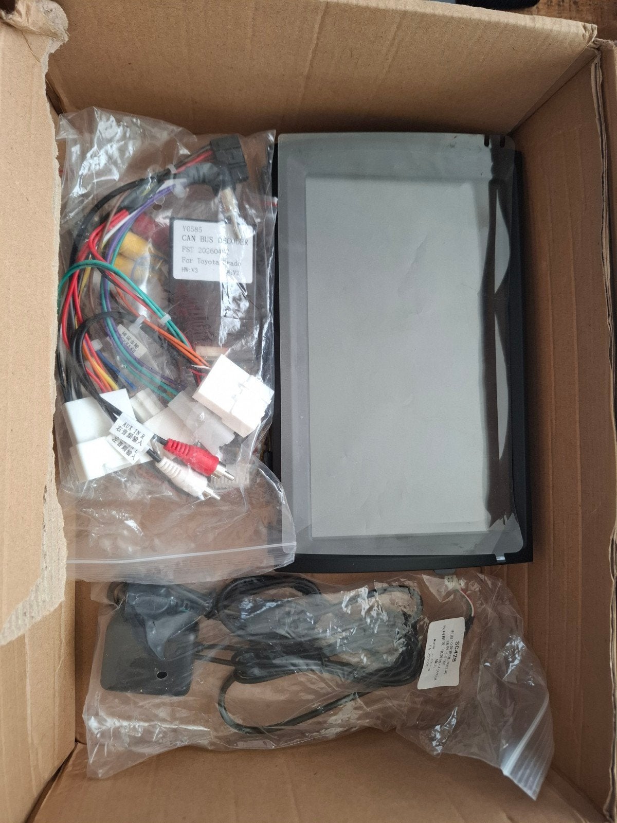 Android Autoradio voor Toyota Prado met CAN Bus Decoder, Ophalen of Verzenden, Nieuw