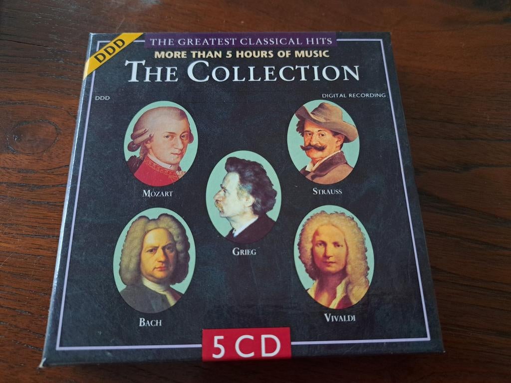 The Collection: Greatest Classical Hits 5 CD Boxset, Cd's en Dvd's, Cd's | Klassiek, Gebruikt, Boxset, Ophalen of Verzenden, Orkest of Ballet