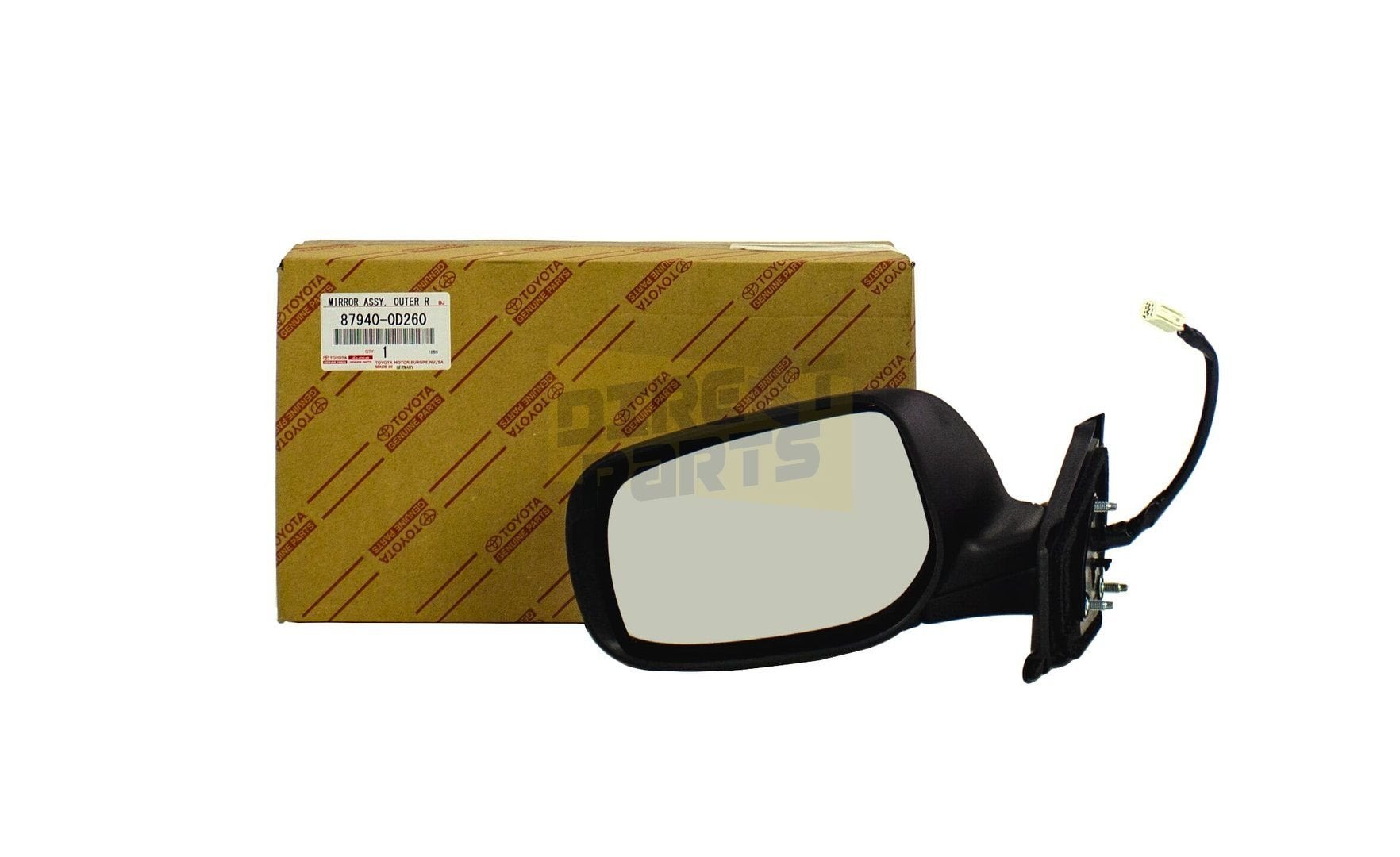Toyota Yaris (1/06-8/11) (P9) spiegel Links (elb / verwarmd), -, -, Nieuw, Ophalen of Verzenden