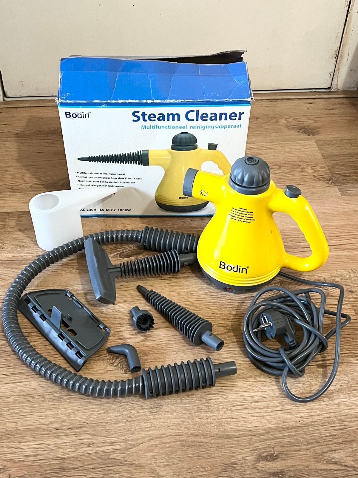 Bodin Steam Cleaner - Multifunctioneel Reinigingsapparaat, Ophalen of Verzenden, Gebruikt