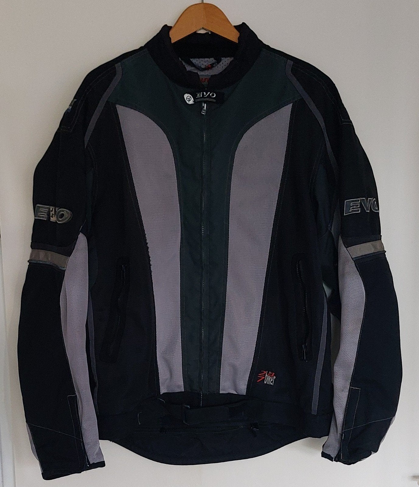 Doorwaaimotorjas Maat XL - XXL, Motoren, Jas | textiel, Heren, Tweedehands, Ophalen