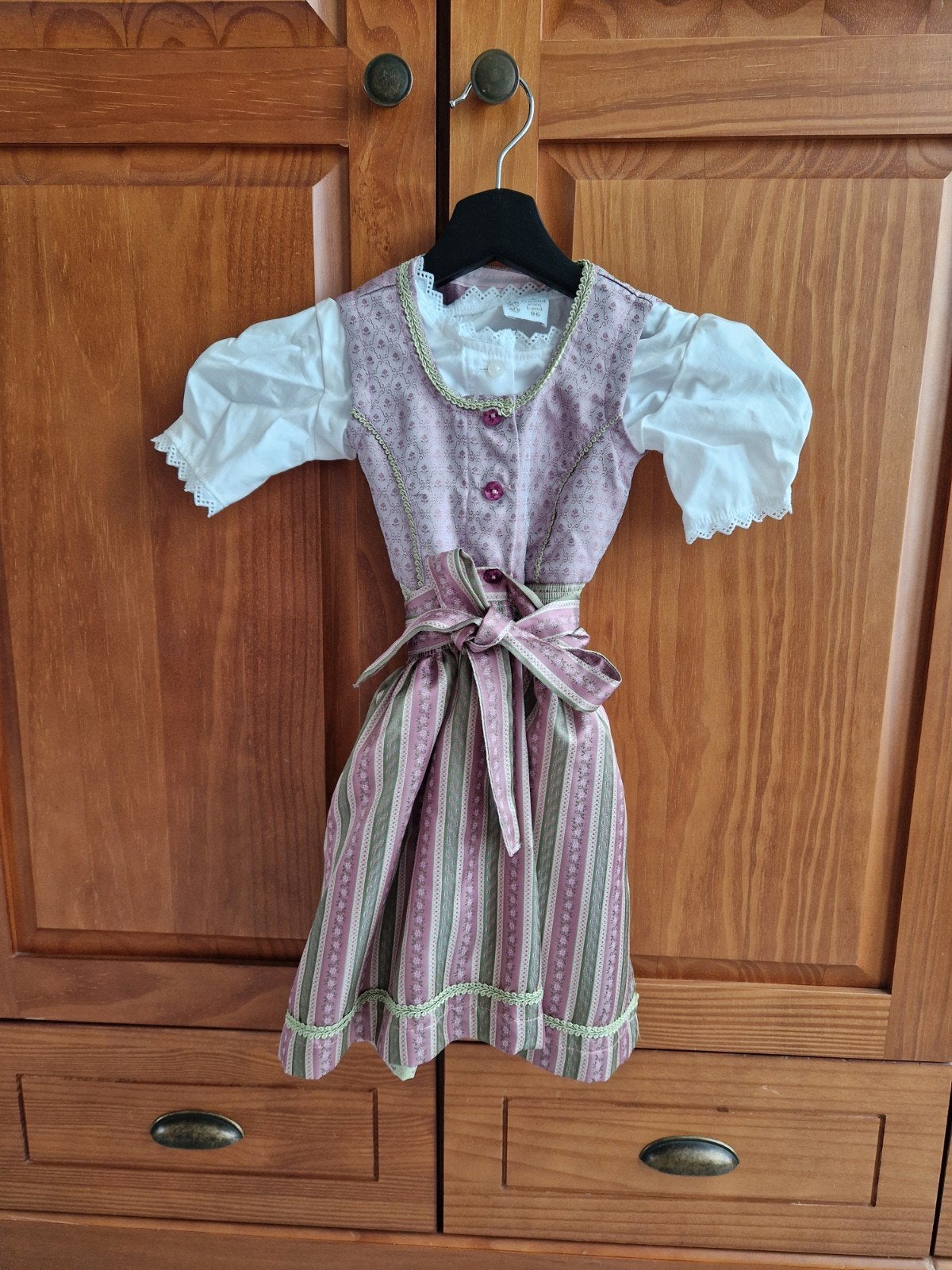 Origineel Dirndl jurkje 'A Gwond vom Land' maat 86, Ophalen of Verzenden, Zo goed als nieuw, A Gwond vom Land, Meisje