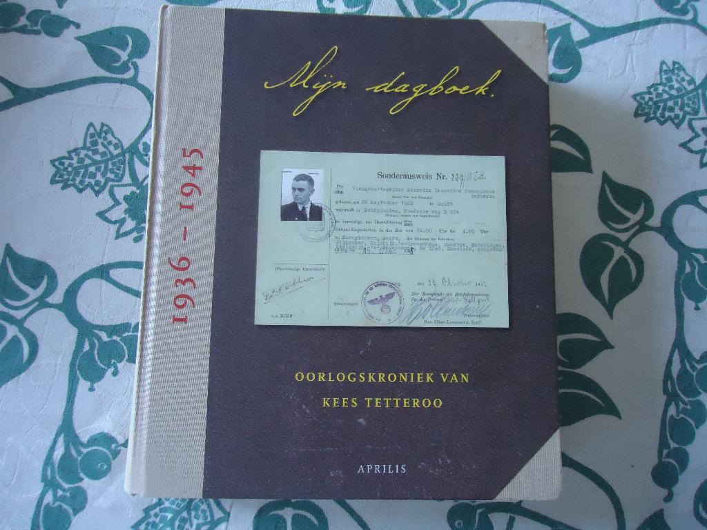Document Kees Tettero !936-45 Verslag. idv Dagboek v foto's, Verzenden, Landmacht, Nederland, Boek of Tijdschrift