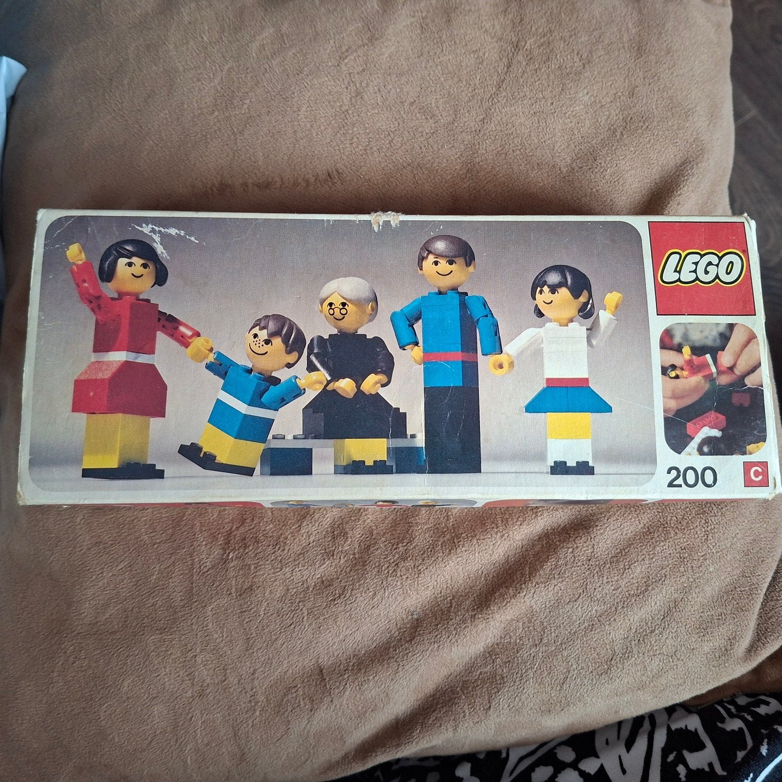 Vintage LEGO Set 200 Familiefiguren, Gebruikt, Overige thema's, Lego, Ophalen of Verzenden