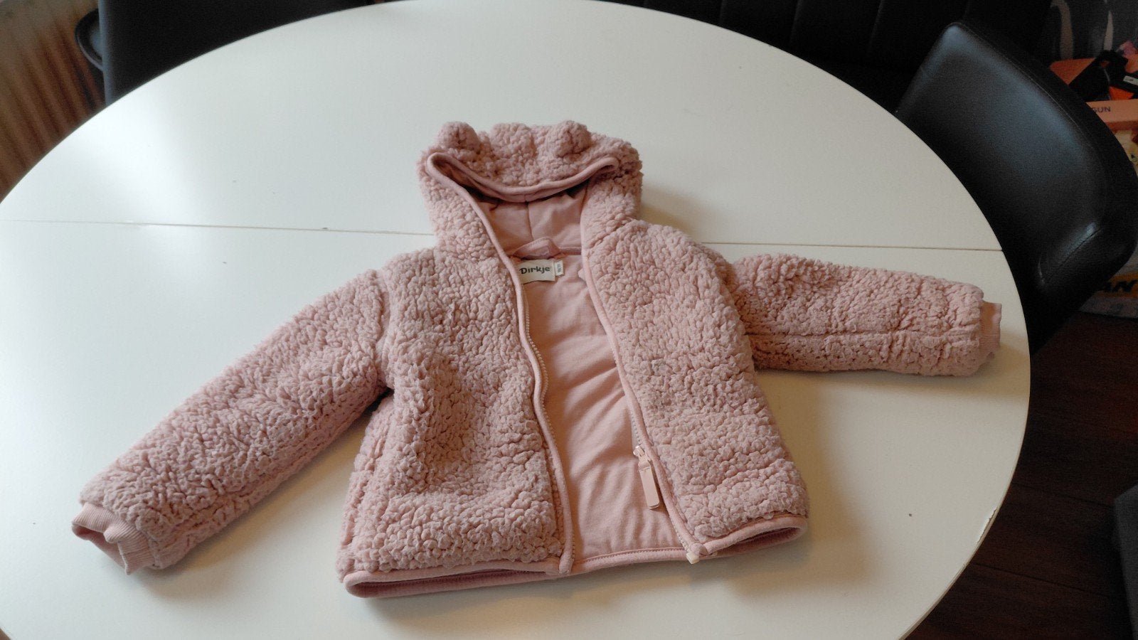 dikke teddy jas maat 98, Ophalen, Zo goed als nieuw, Meisje, Jasje