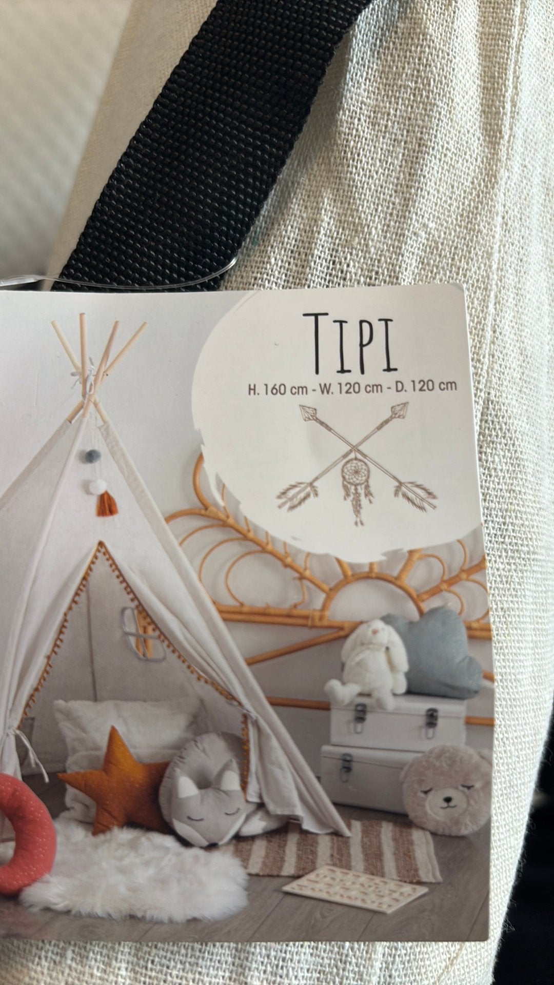 Kinder speel tipi tent, Kinderen en Baby's, Ophalen, Nieuw