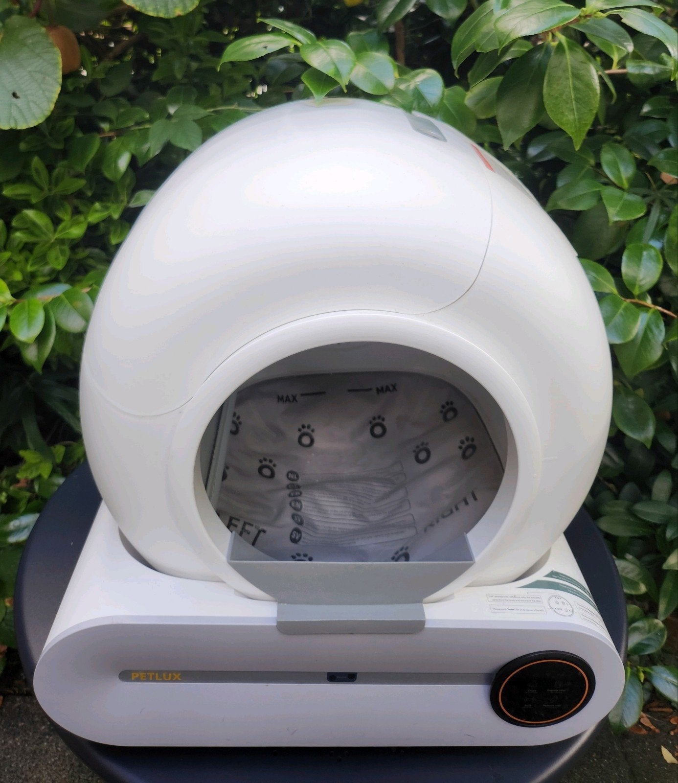 PetLux Electrische Kattentoilet ZGAN Kattenbak, Ophalen, Zelfreinigend, Zo goed als nieuw, Open