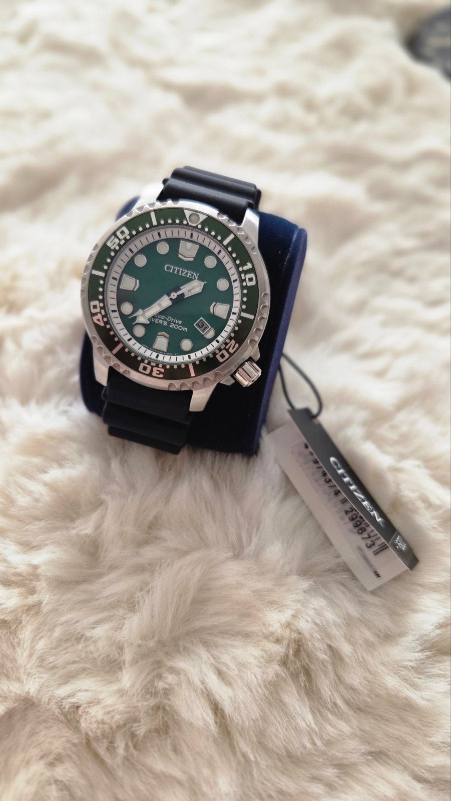 Nieuwe Citizen Eco-Drive Promaster Diver Horloge (Groen), Ophalen, Nieuw, IOS, Citizen