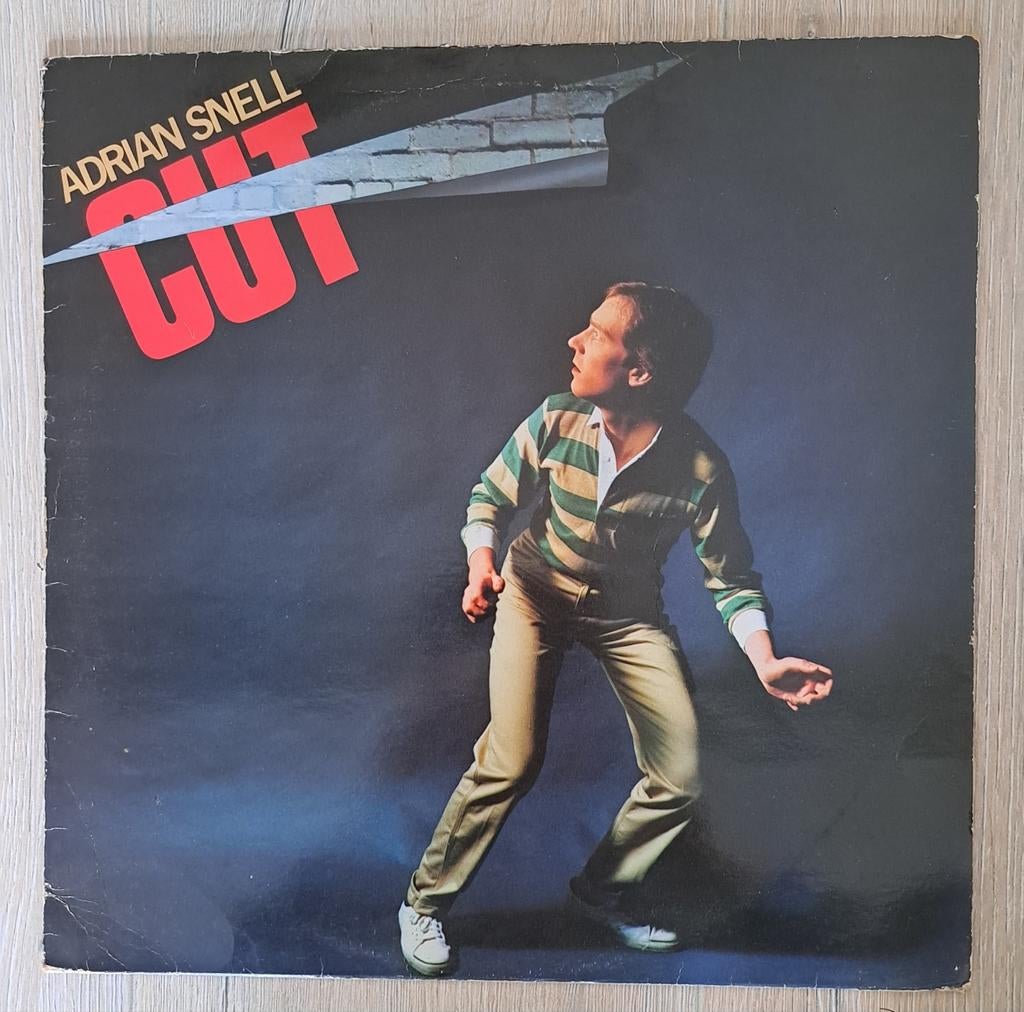 LP Adrian Snell - Cut, Cd's en Dvd's, Ophalen of Verzenden, Gebruikt, 12 inch, Poprock
