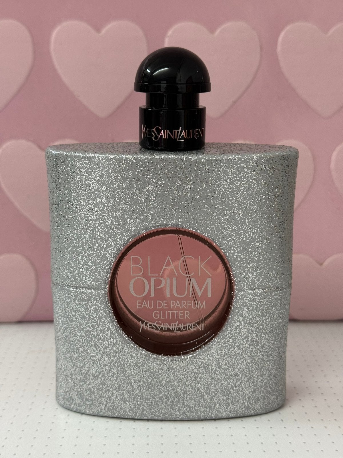 Yves Saint laurent black opium glitter 90ml eau de parfum, Ophalen of Verzenden, Nieuw