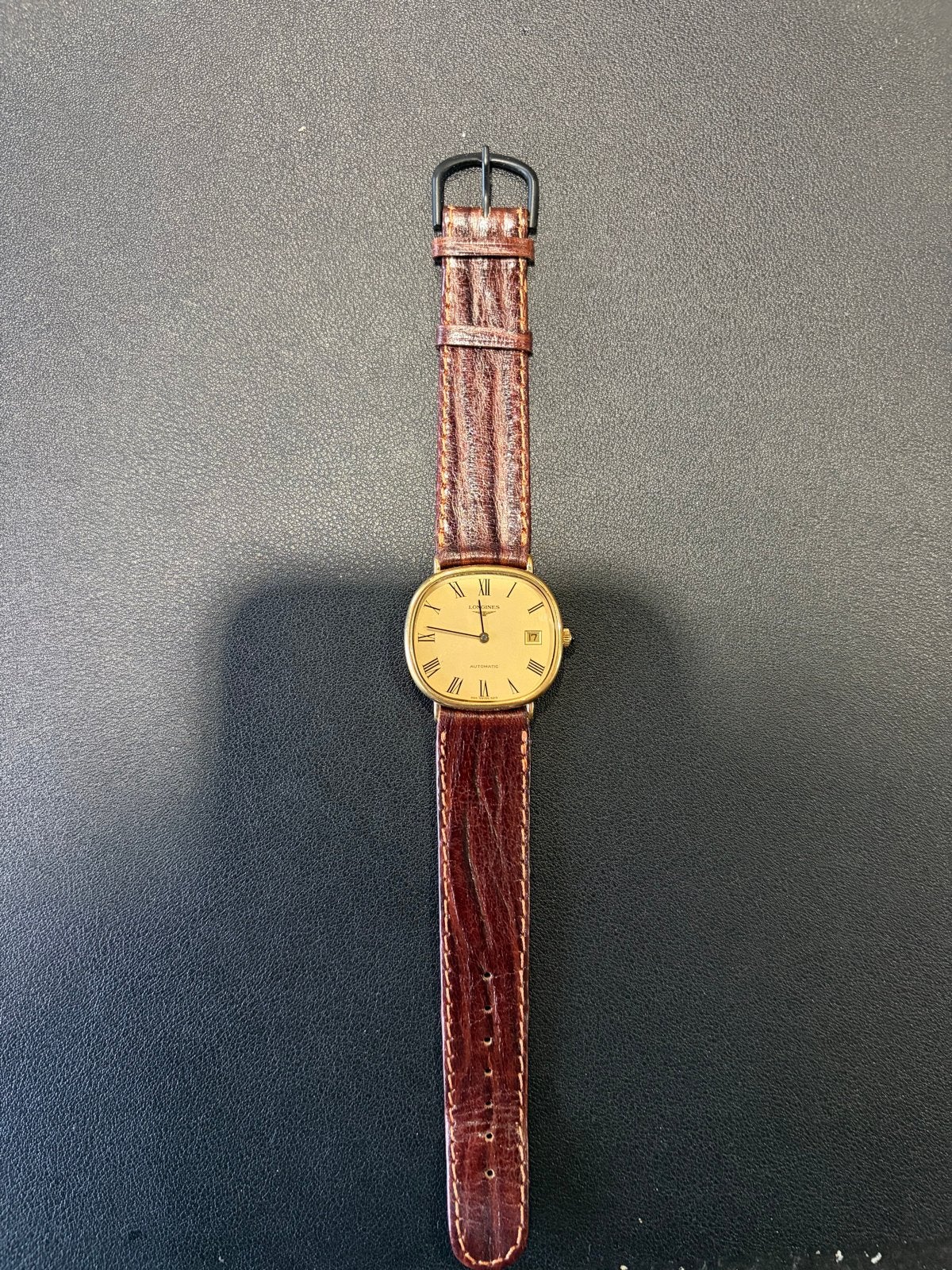Longines Automatic Polshorloge - Klassiek en Elegant, Sieraden, Tassen en Uiterlijk, Met bandje, Polshorloge, Longines, Goud