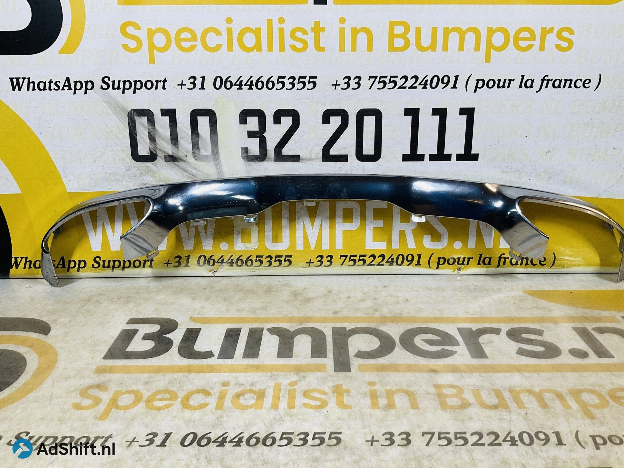 Spoiler Mercedes GLC W253 Achterbumper diffusor lip 2-R5-104