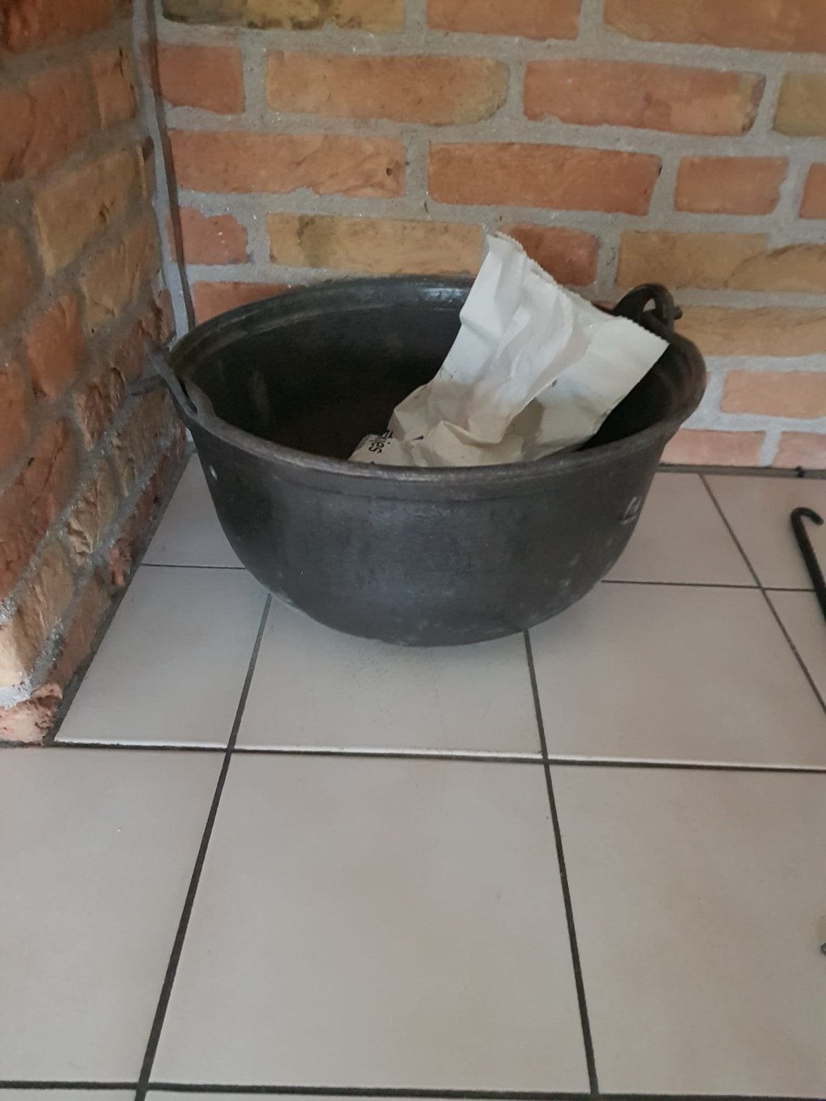 Gietijzeren ketel / pot, Antiek en Kunst, Ophalen of Verzenden