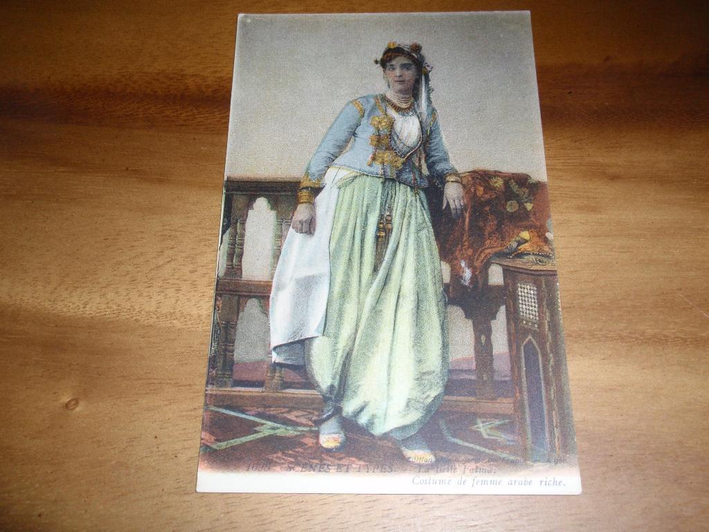 La Belle Fatma Arabische Vrouw in Rijk gewaad Arabie, Verzenden, Voor 1920, Gelopen, Overige thema's
