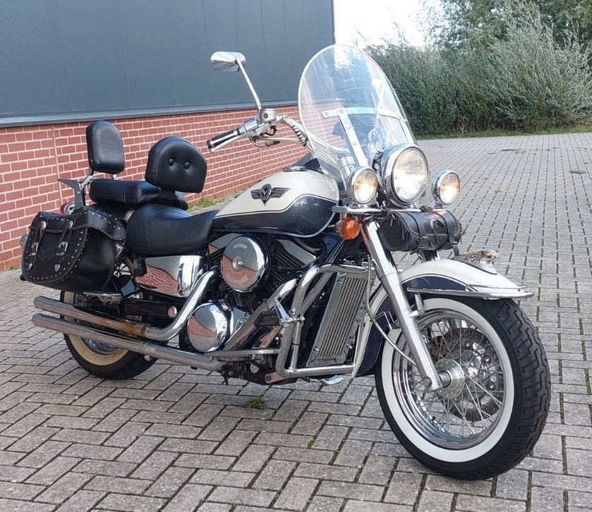 KAWASAKI VN 1500 classic Cruiser vele extra's, 2 cilinders, Bedrijf, Onbekend, KAWASAKI