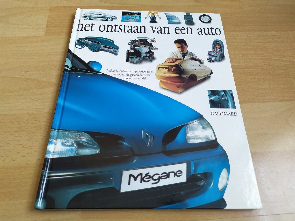 Het ontstaan van een auto - Renault Megane, Ophalen of Verzenden, Gelezen, Renault