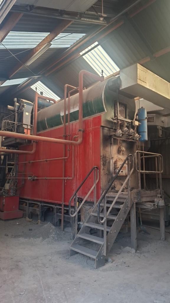 houtkachel hout cv ketel KARA 850 kW  bouwjaar 2016, Ophalen, Akkerbouw, Stalinrichting