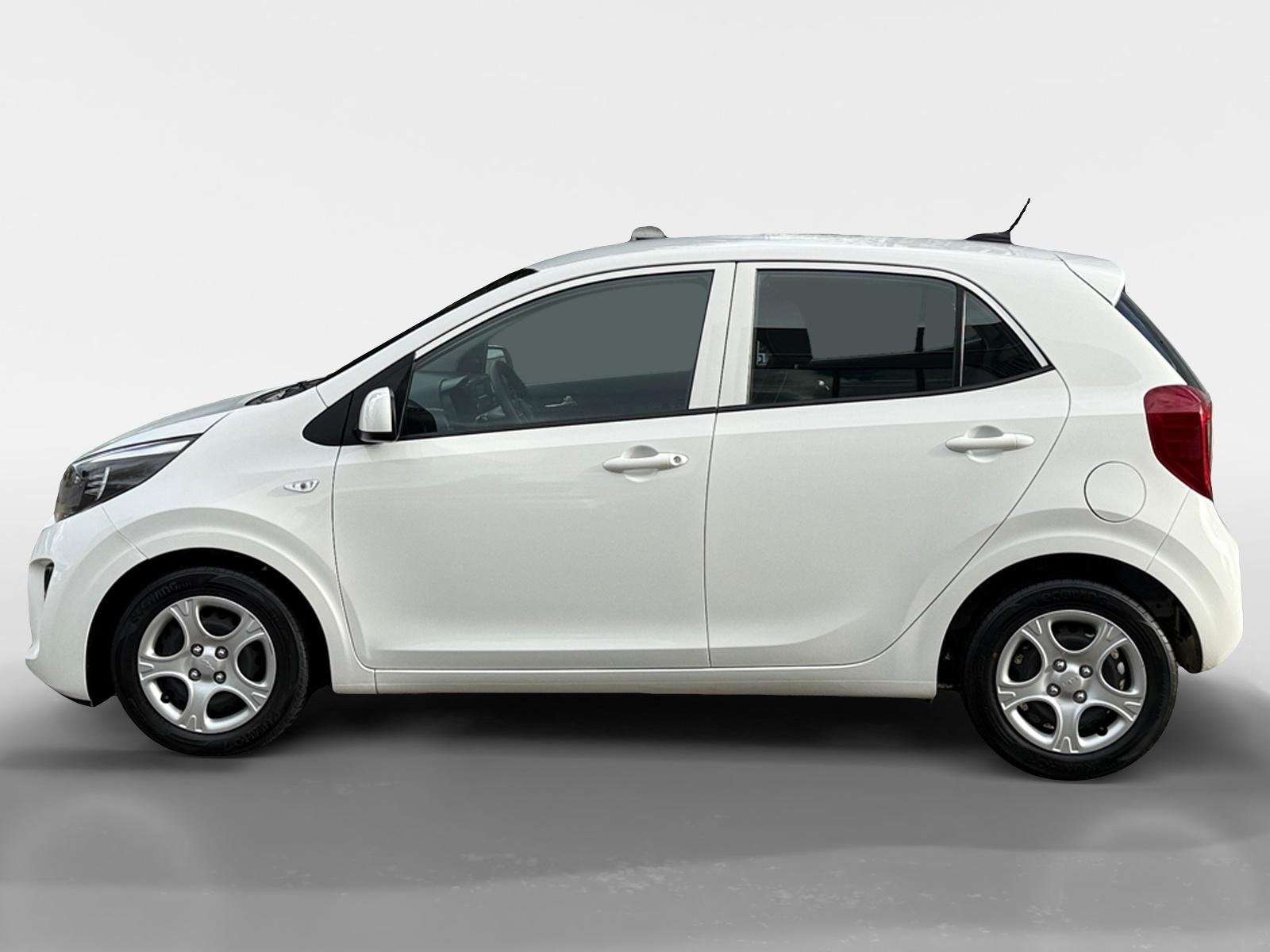 Kia Picanto 1.0 DPi ComfortLine | Automaat | Cruise Control, Auto's, Stof, Gebruikt, 4 stoelen, Wit