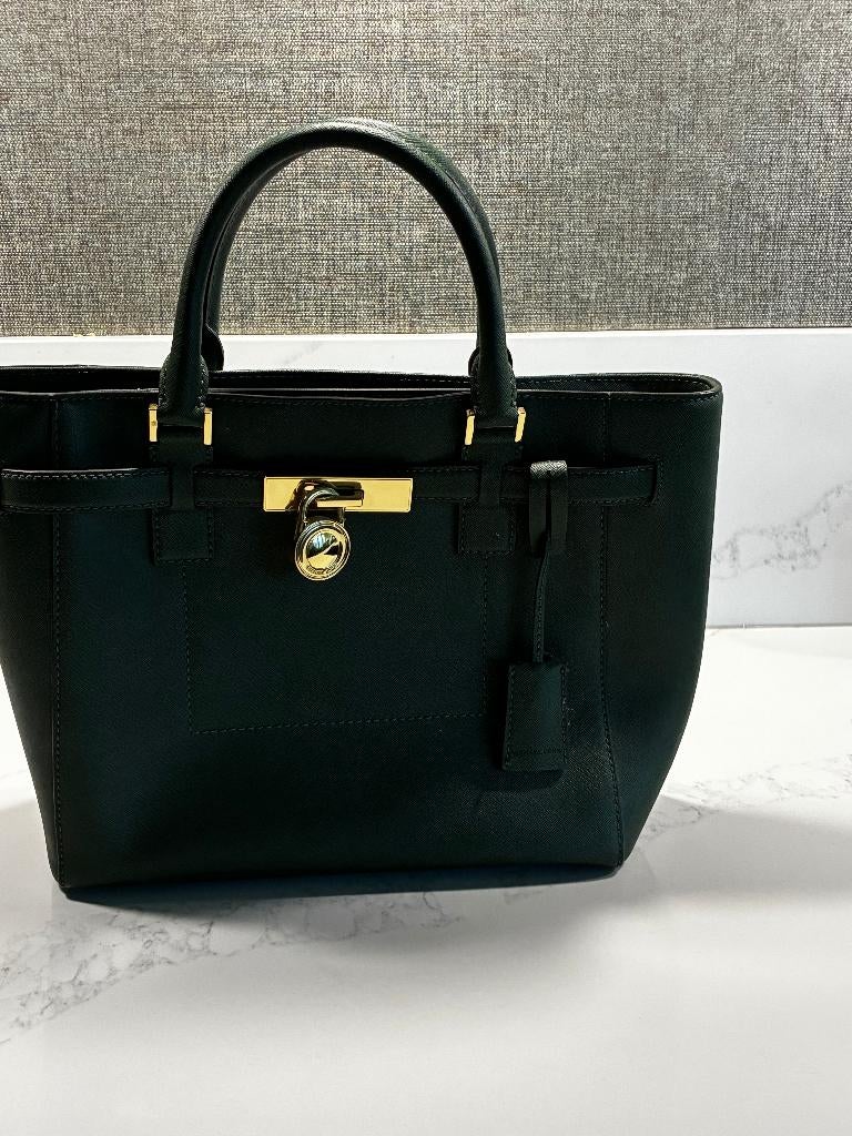 Handtas Michael Kors, Ophalen of Verzenden, Zo goed als nieuw, Groen, Handtas