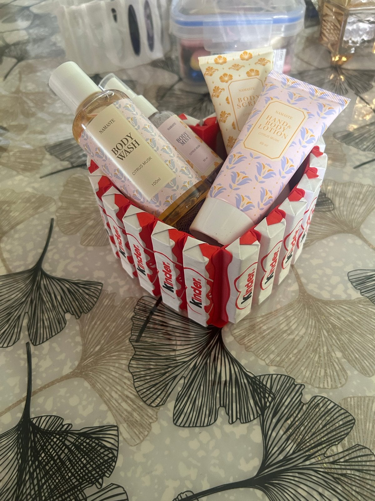 Hartvormige giftset met Namaste bodywash en meer, Ophalen of Verzenden, Nieuw, Bad & Douche