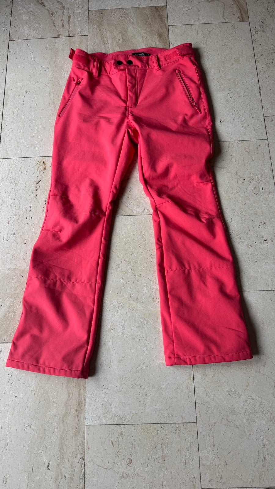 zalmkleurige skibroek, Ophalen of Verzenden, Gedragen, Maat 46/48 (XL) of groter, Broek