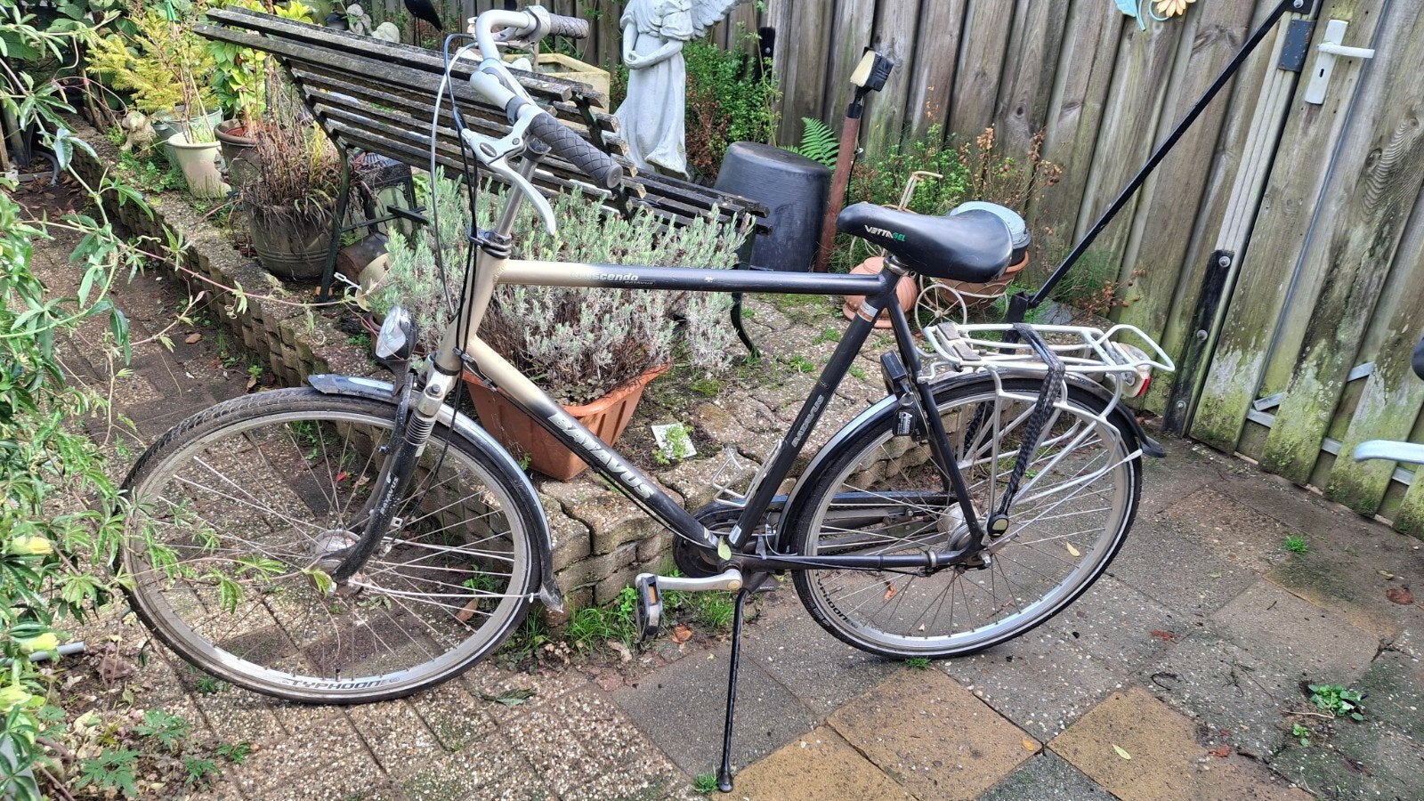Batavus Crescendo Herenfiets - Gebruikt, Fietsen en Brommers, Gebruikt, Velgrem, Versnellingen, Batavus