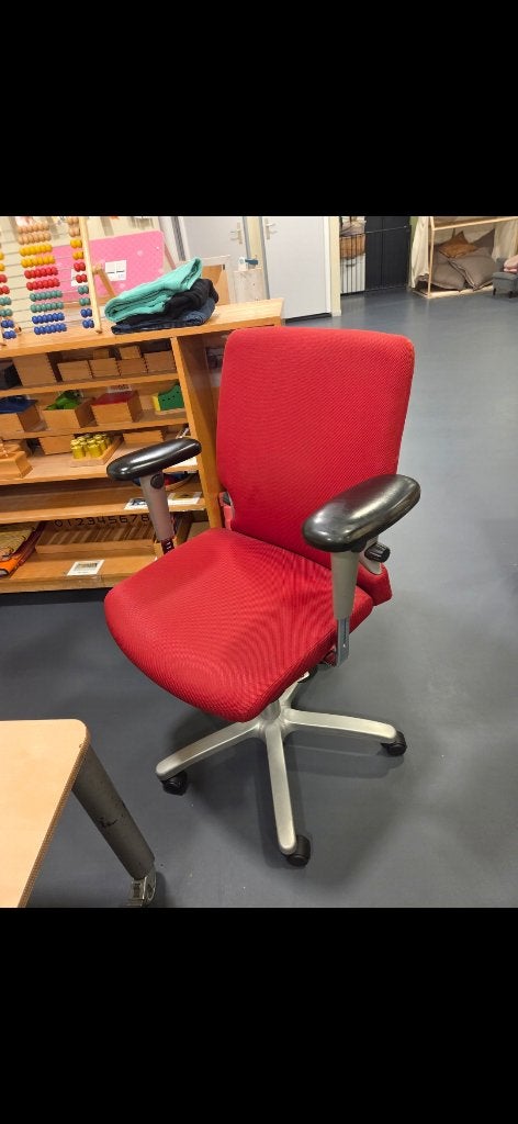 Bureaustoel, Ophalen, Gebruikt, Rood, Bureaustoel