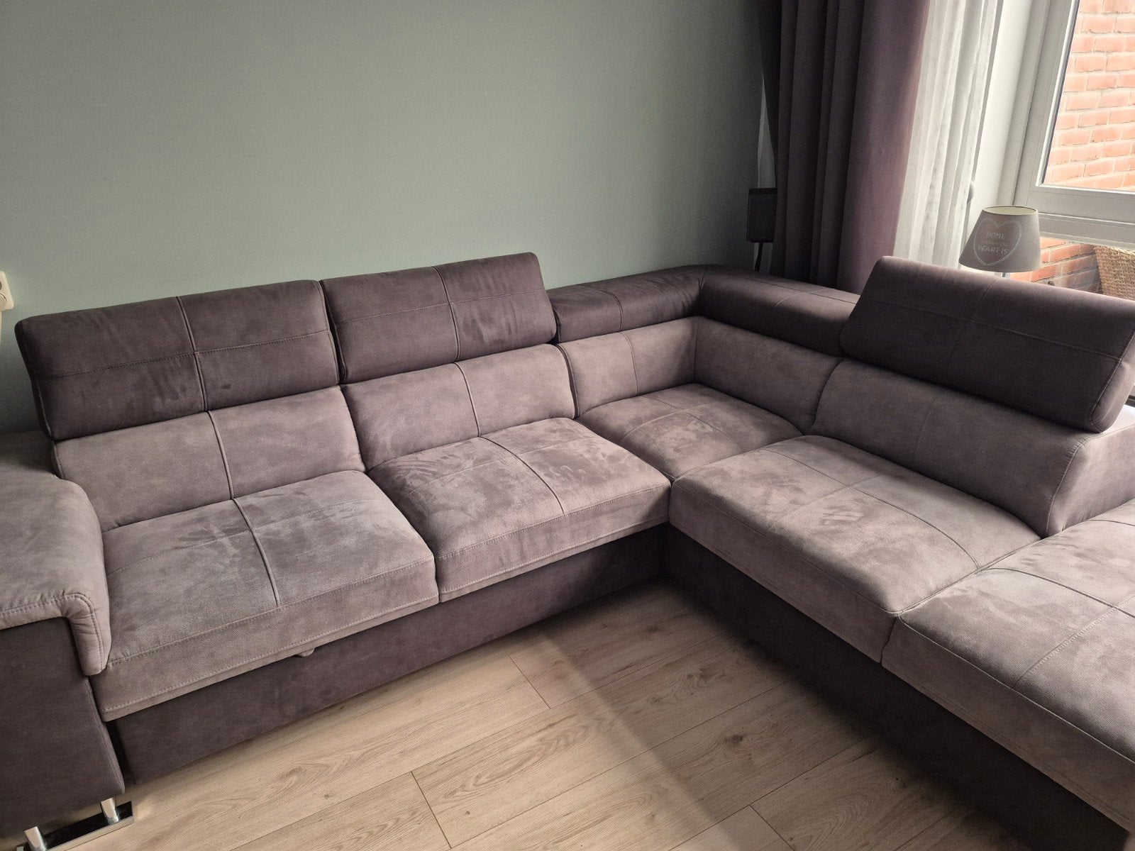 Hoek-slaapbank met opbergruimte bieden mag, Ophalen, Nieuw