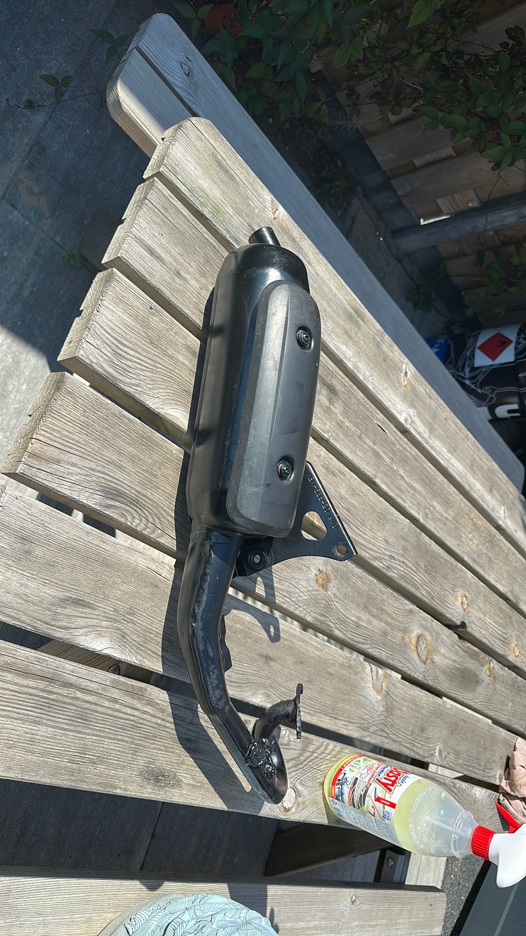 Originele aerox 50 cc uitlaat, Ophalen of Verzenden