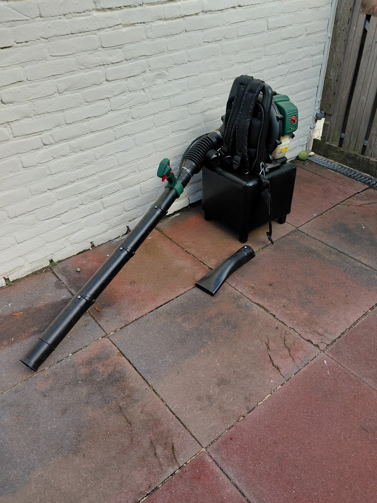 Parkside Bladblazer Benzine Rugmodel - Krachtig en Efficiënt, Ophalen, Zo goed als nieuw, Benzine, Parkside