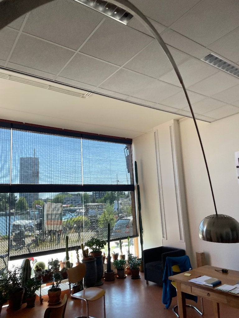 Booglamp kopie van iconisch Arco lamp, Huis en Inrichting, Lampen | Vloerlampen, Ophalen, Gebruikt, 200 cm of meer, Overige materialen