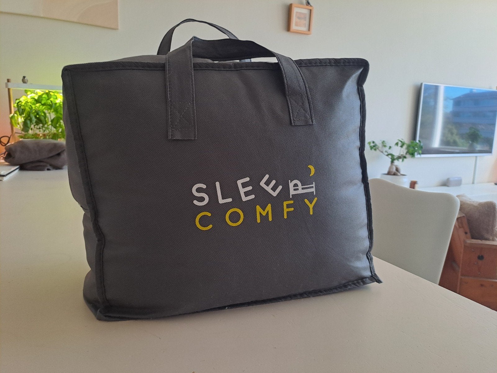 Sleep Comfy verzwaard dekbed - Grijs - 150x200 cm 7kg, Kinderen en Baby's, Ophalen, Overige merken, Jongetje of Meisje, Grijs