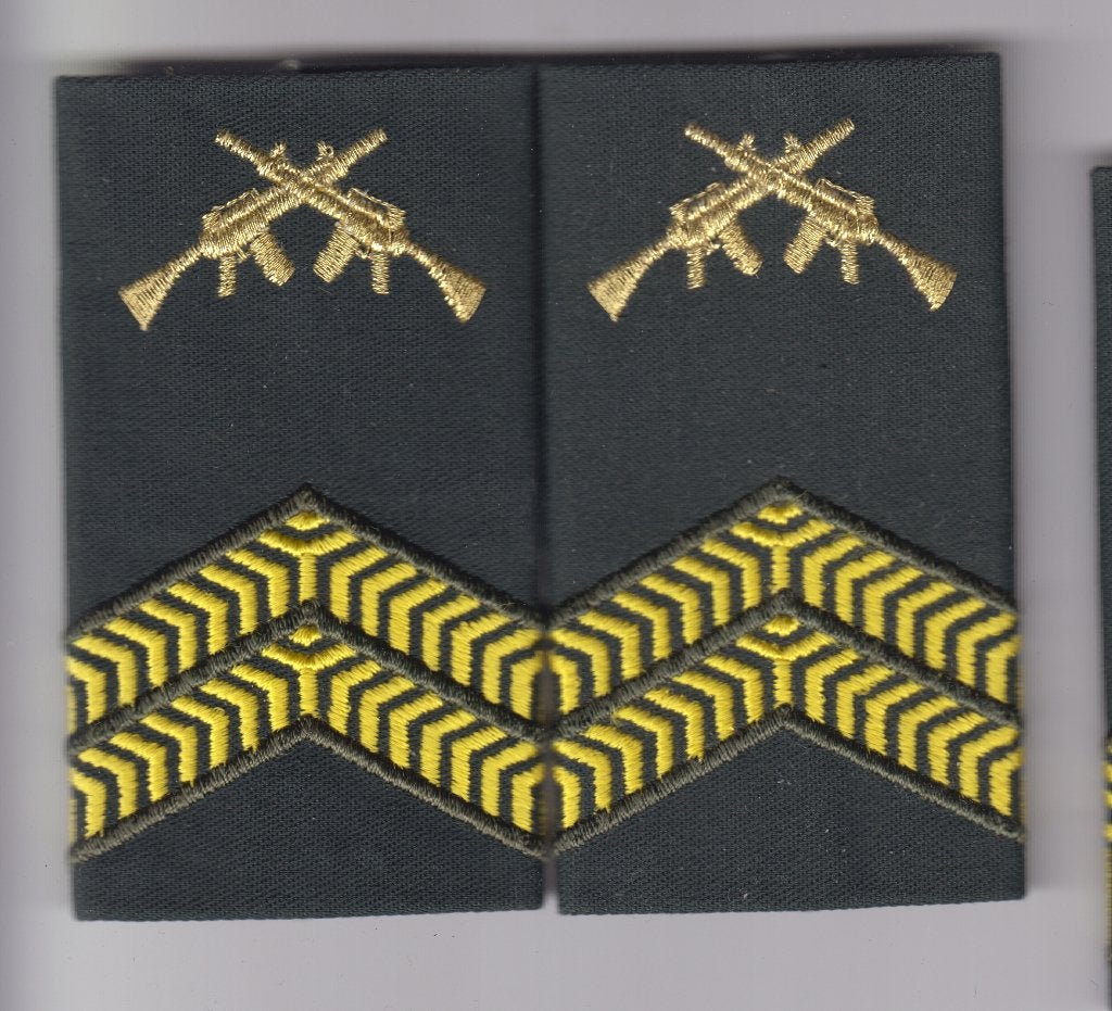 set rangen kpl 1 olk blouse 2, Ophalen of Verzenden, Landmacht, Nederland, Embleem of Badge
