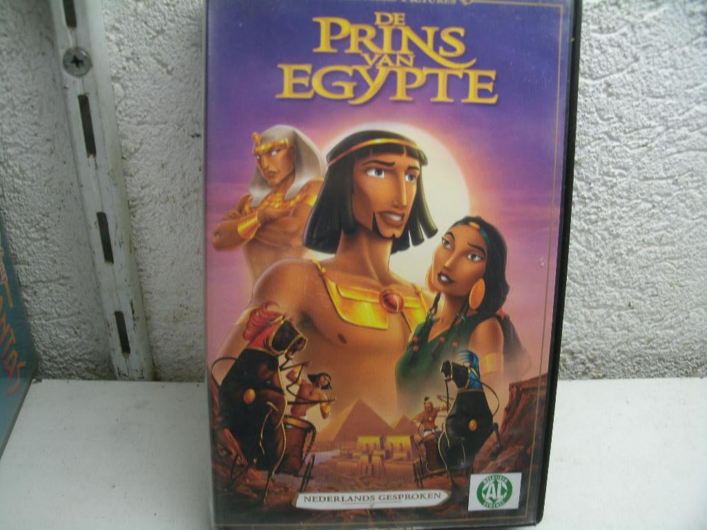 vhs 115a prins van egypte, Cd's en Dvd's, Alle leeftijden, Ophalen of Verzenden, Zo goed als nieuw, Overige typen