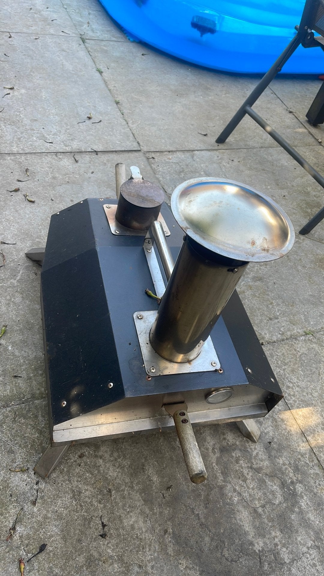 Pizza oven pellet pizza oven, Tuin en Terras, Ophalen, Gebruikt