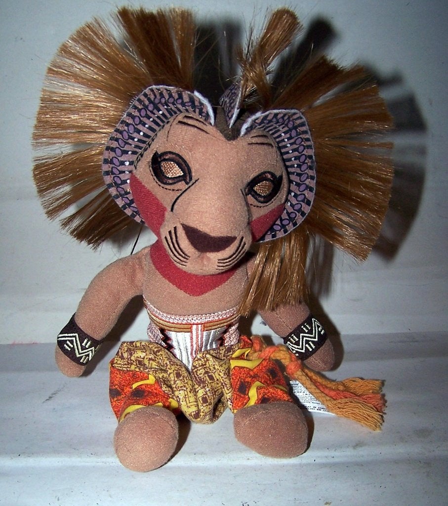 Originele Disney knuffel Simba The Lion King. Izgs., Verzamelen, Ophalen of Verzenden, Leeuwenkoning of Jungle Boek, Zo goed als nieuw