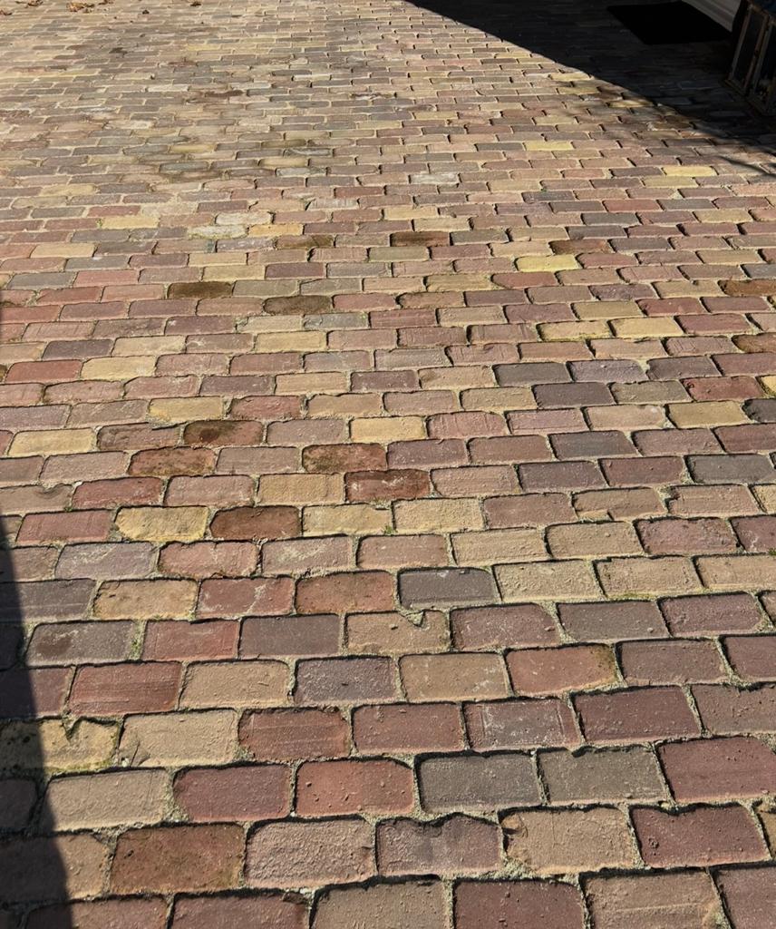 Oude hardgebakken klinkers 10 duimers - 15 m2, Tuin en Terras, Tegels en Klinkers, Gebruikt, Keramiek, Klinkers, Ophalen of Verzenden