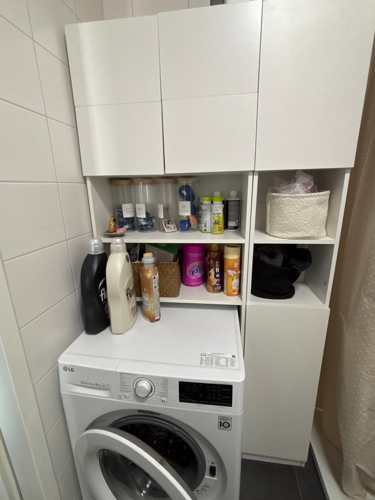 Ombouw kasten voor wasmachine, Ophalen, Gebruikt, 100 tot 150 cm, 200 cm of meer