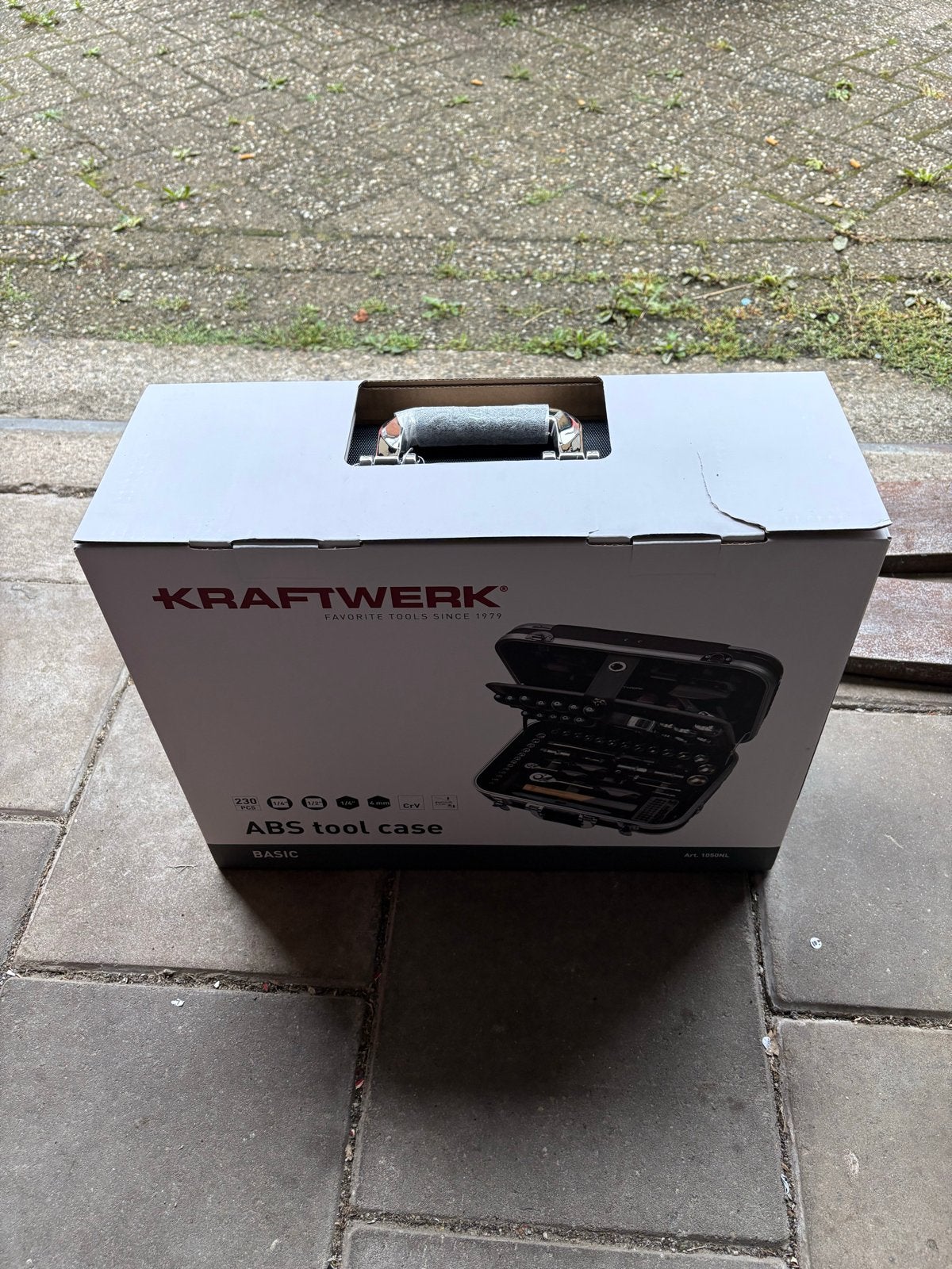 Nieuwe Kraftwerk gereedschapskoffer 230-delig, Ophalen of Verzenden, Nieuw, Gereedschapsset, Overige merken