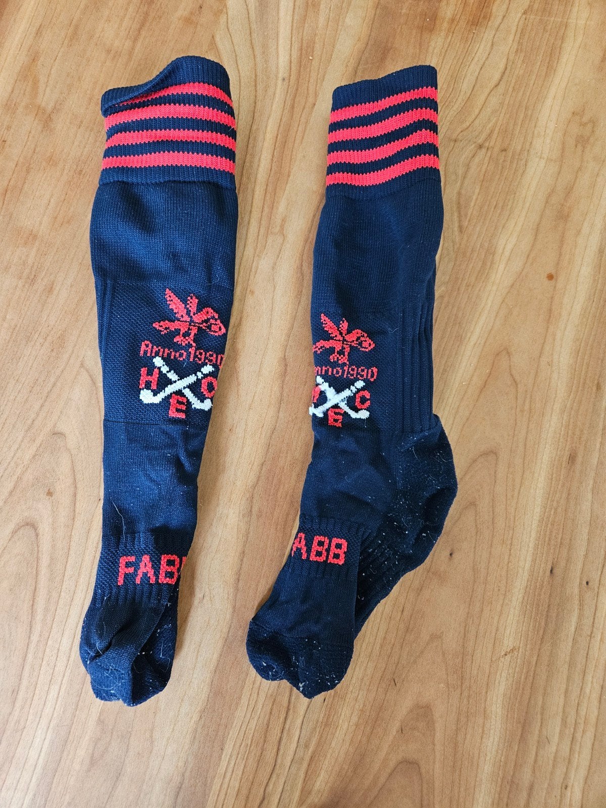 HCE hockeysokken kleinste maat, Sport en Fitness, Hockey, Ophalen, Kleding