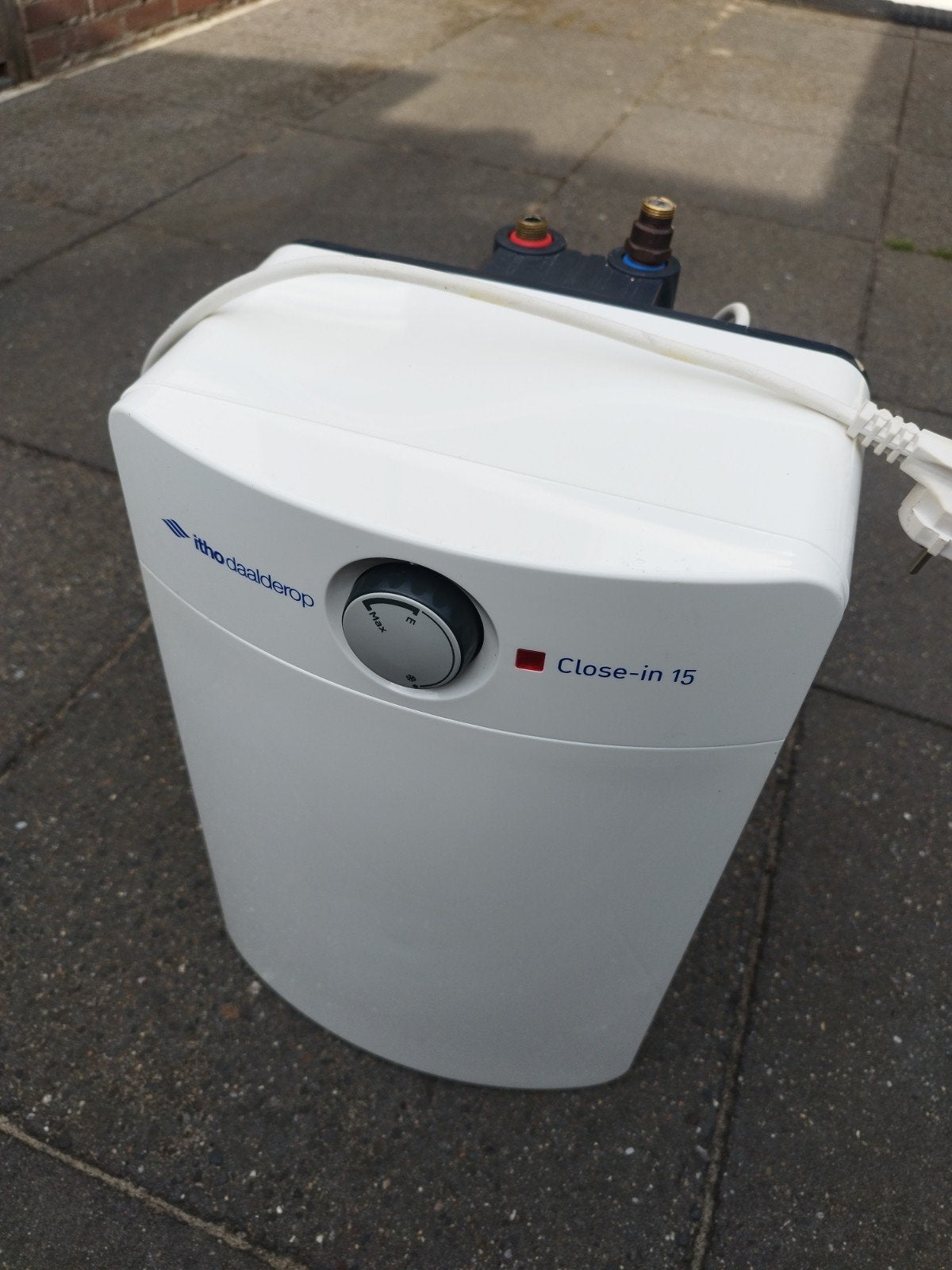 Daalderop close in boiler 15 liter, Doe-het-zelf en Verbouw, Geisers en Boilers, Gebruikt, Aardgas, Minder dan 20 liter, Boiler