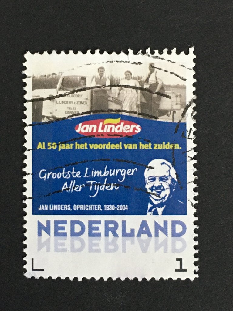 2108 Persoonlijke - Jan Linders, vroeger / begin- gestempeld, Ophalen of Verzenden, Na 1940, Gestempeld