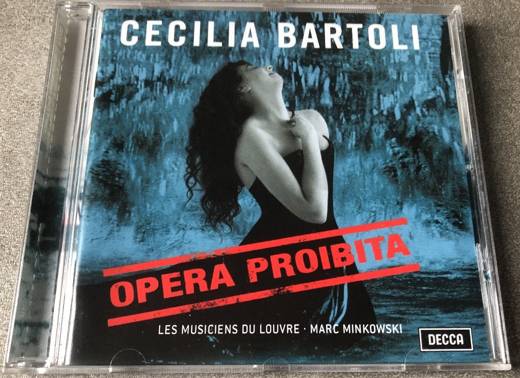 CECILIA BARTOLI - OPERA PROIBITA - MARC MINKOWSKI - CD, Ophalen of Verzenden, Zo goed als nieuw, Opera of Operette