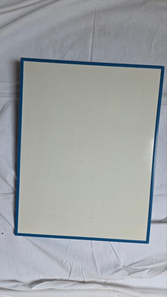 Schootkussen voor handwerken of lezen, Gebruikt, Ophalen of Verzenden, Blauw, Textiel