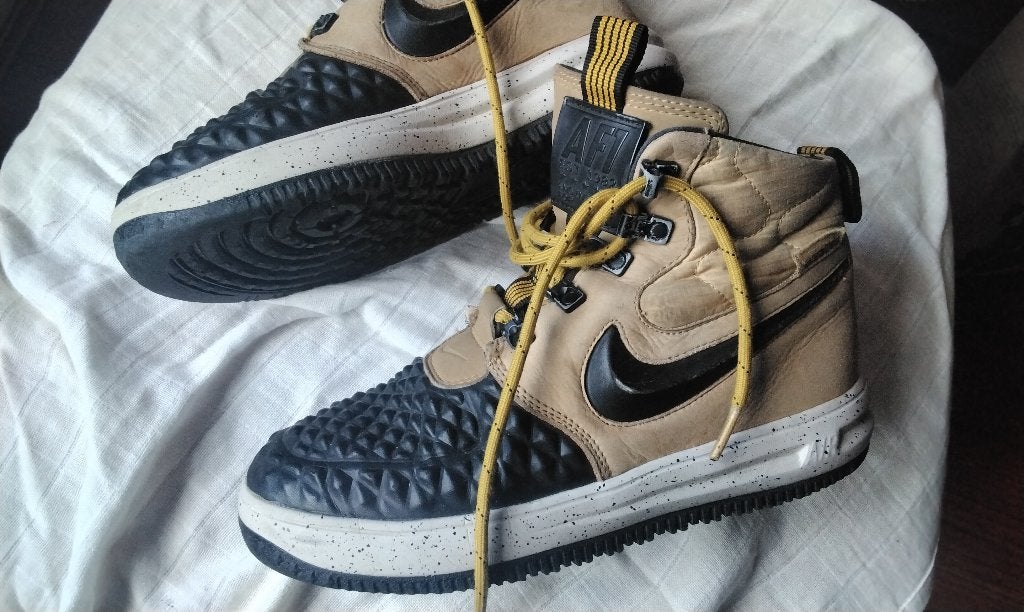 Afgedragen Air Force 1 Nike Lunar Duckboot Maat 37,5 / 23,5, Ophalen, Nike Air Force 1