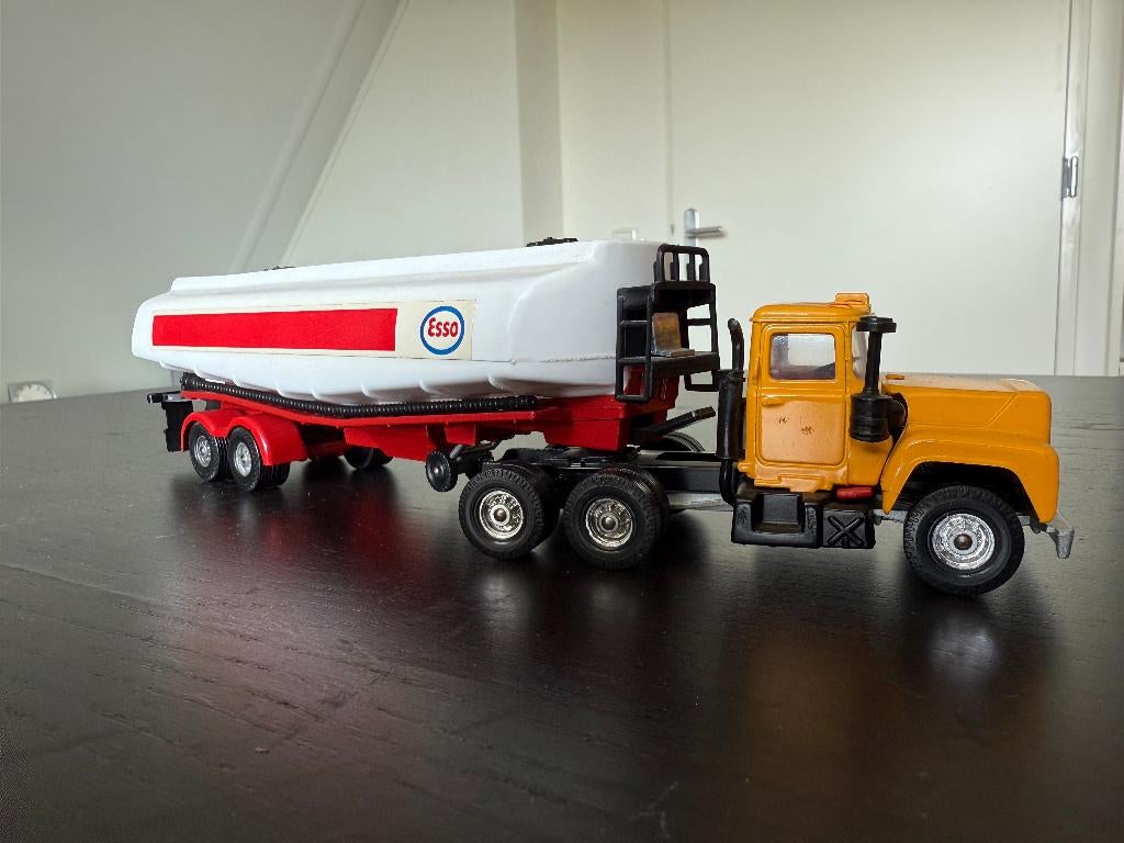Gorci Major Mack Truck Esso, Hobby en Vrije tijd, Modelauto's | 1:43, Ophalen of Verzenden, Bus of Vrachtwagen, Overige merken